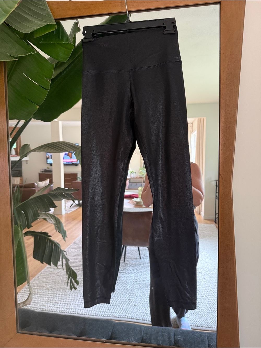 Lululemon Align shiny/foil leggings 25” inseam